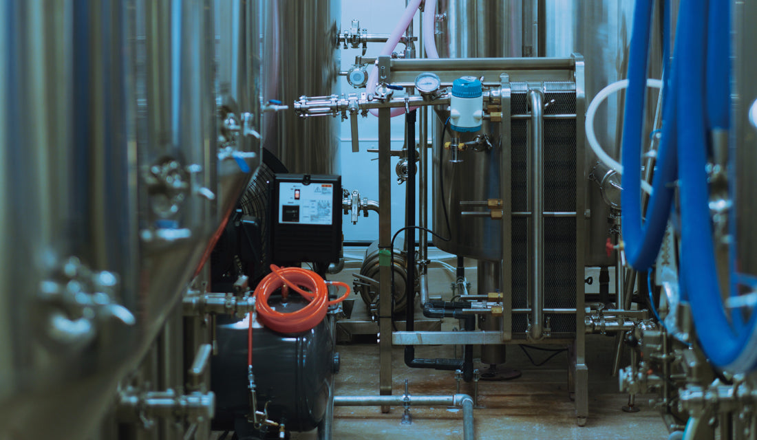 TokyoBrewLab+Bar　醸造開始