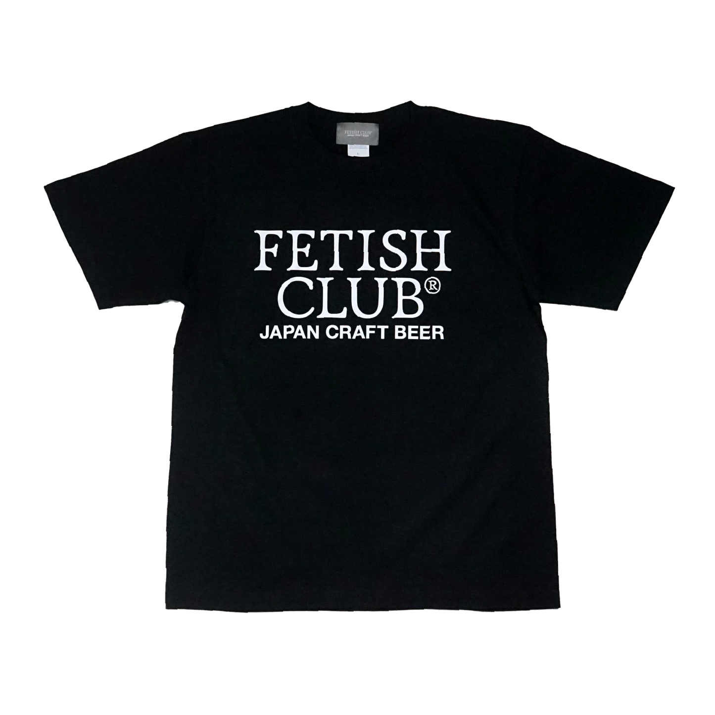 ”Electronic Fan Girl” バックプリントTシャツ（黒）